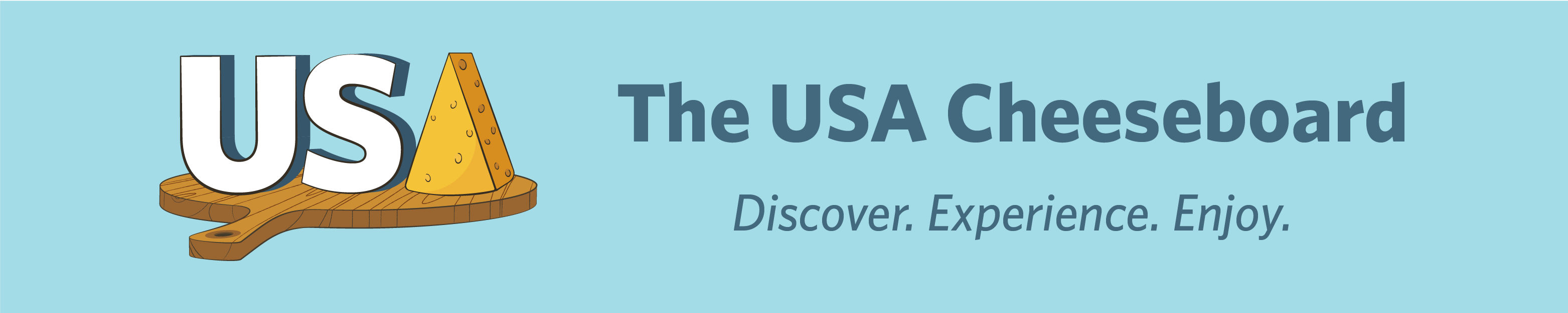 USA Cheeseboard mobile app promotional logo